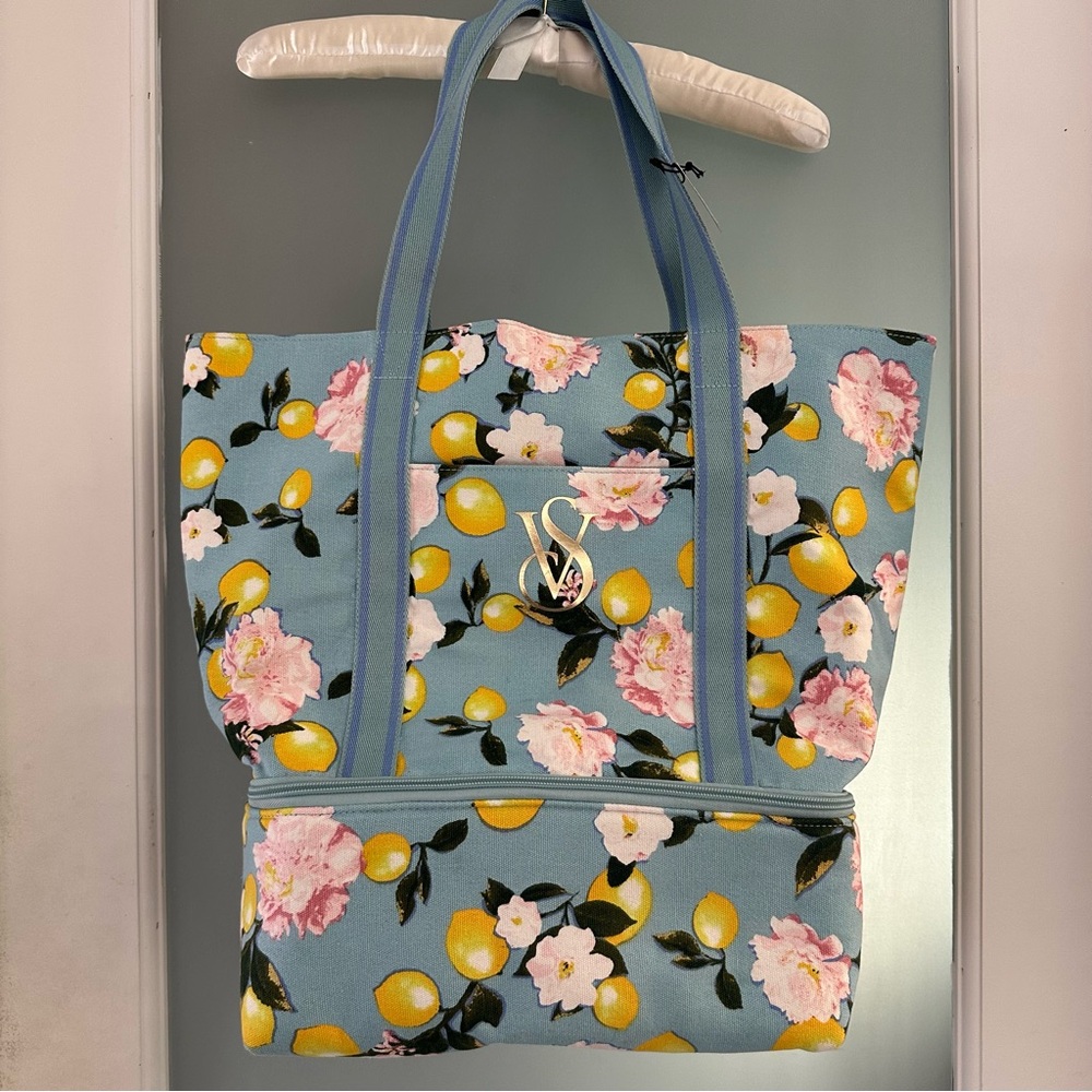 NWT Victoria Secret Cooler Tote - Summer Lemons